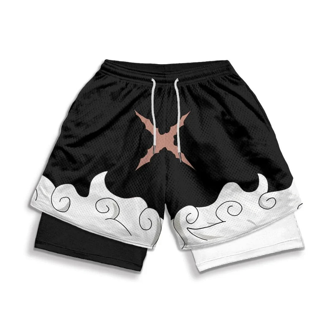 LUFFY GYM SHORTS