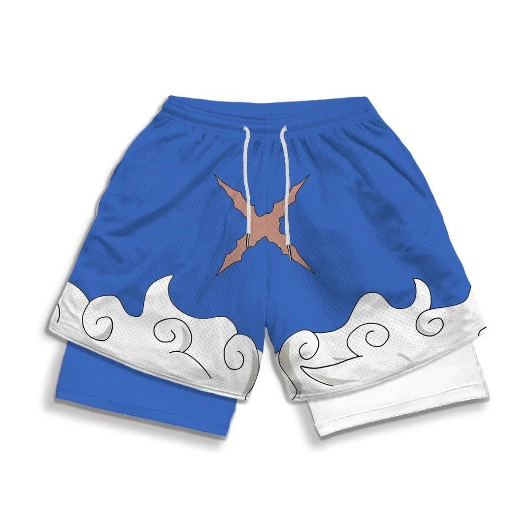 LUFFY GYM SHORTS